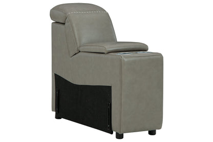 Correze Gray Console with Storage - U9420257 - Bien Home Furniture &amp; Electronics