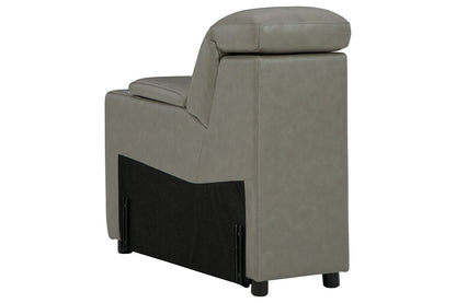 Correze Gray Console with Storage - U9420257 - Bien Home Furniture &amp; Electronics