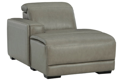 Correze Gray Left-Arm Facing Power Reclining Back Chaise - U9420279 - Bien Home Furniture &amp; Electronics