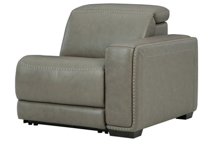 Correze Gray Right-Arm Facing Power Recliner - U9420262 - Bien Home Furniture &amp; Electronics