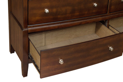 Cotterill Cherry Dresser - 1730-5 - Bien Home Furniture &amp; Electronics