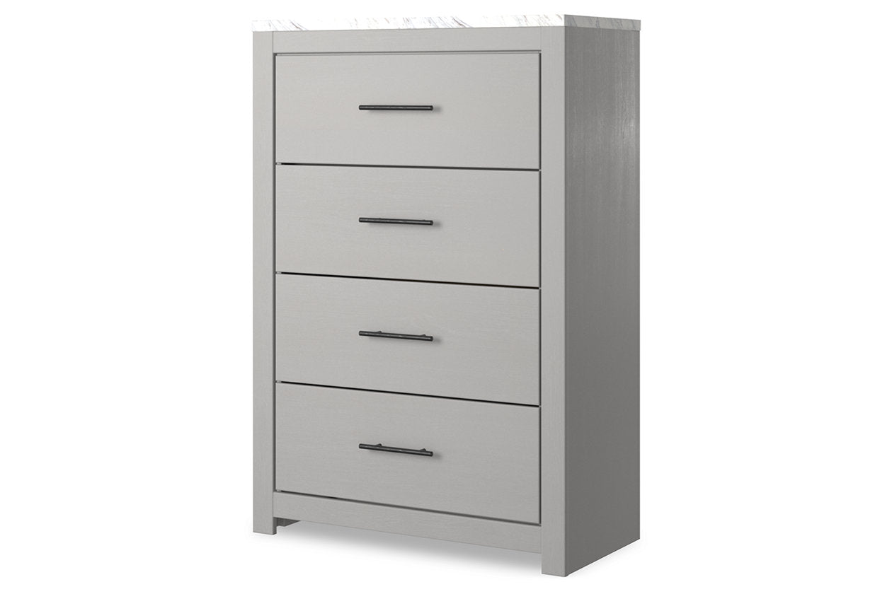 Cottonburg Light Gray/White Chest of Drawers - B1192-44 - Bien Home Furniture &amp; Electronics