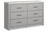 Cottonburg Light Gray/White Dresser - B1192-31 - Bien Home Furniture & Electronics