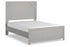 Cottonburg Light Gray/White Full Panel Bed - SET | B1192-55 | B1192-86 - Bien Home Furniture & Electronics