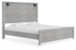Cottonburg Light Gray/White King Panel Bed - SET | B1192-56 | B1192-58 | B1192-99 - Bien Home Furniture & Electronics