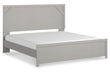 Cottonburg Light Gray/White King Panel Bed - SET | B1192-72 | B1192-97 - Bien Home Furniture & Electronics
