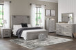 Cottonburg Light Gray/White Lighted Panel Bedroom Set - SET | B1192-56 | B1192-58 | B1192-99 | B1192-31 | B1192-36 - Bien Home Furniture & Electronics