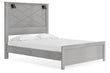 Cottonburg Light Gray/White Queen Panel Bed - SET | B1192-54 | B1192-57 | B1192-98 - Bien Home Furniture & Electronics
