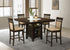 COUNTER HEIGHT TABLE 5 PC SET - 100438-S5A - Bien Home Furniture & Electronics