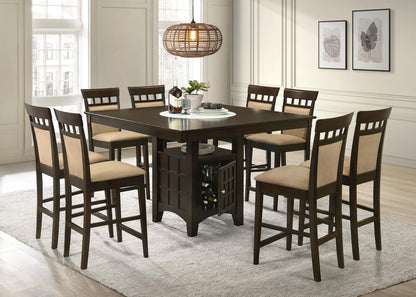 COUNTER HEIGHT TABLE 9 PC SET - 100438-S9A - Bien Home Furniture &amp; Electronics
