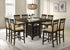 COUNTER HEIGHT TABLE 9 PC SET - 100438-S9A - Bien Home Furniture & Electronics