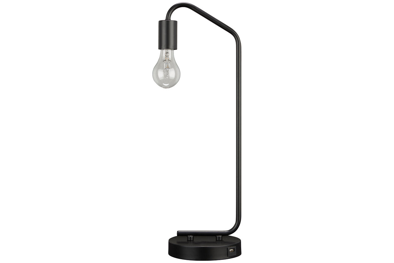 Covybend Black Desk Lamp - L734312 - Bien Home Furniture &amp; Electronics