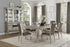 Crawford Silver Extendable Dining Set - SET | 5546-84 | 5546S(2) - Bien Home Furniture & Electronics