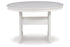 Crescent Luxe White Outdoor Dining Table - P207-615 - Bien Home Furniture & Electronics