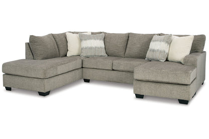 Creswell Stone LAF Sectional - SET | 1530503 | 1530516 - Bien Home Furniture &amp; Electronics
