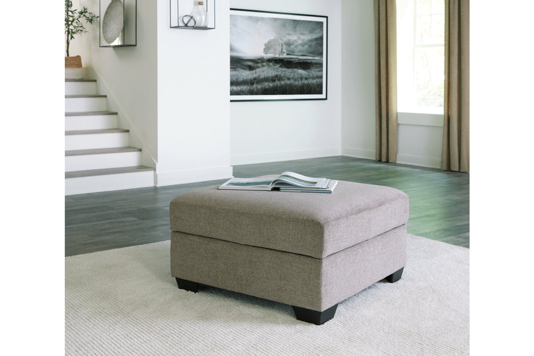 Creswell Stone Ottoman With Storage - 1530511 - Bien Home Furniture & Electronics