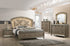 Cristal Gold LED Upholstered Panel Bedroom Set - SET | B7800-K-HB | B7800-K-FB | B7800-KQ-RAIL | B7800-1 | B7800-11 | B7800-2 - Bien Home Furniture & Electronics
