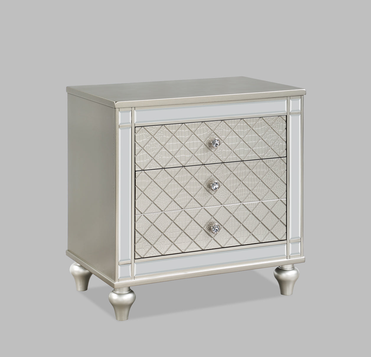 Cristian Champagne Nightstand - B1680-2 - Bien Home Furniture &amp; Electronics