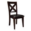 Crown Pointe Warm Merlot Side Chair, Set of 2 - 1372S - Bien Home Furniture & Electronics