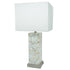 Crown White and Gray Table Lamp - 6212T - Bien Home Furniture & Electronics