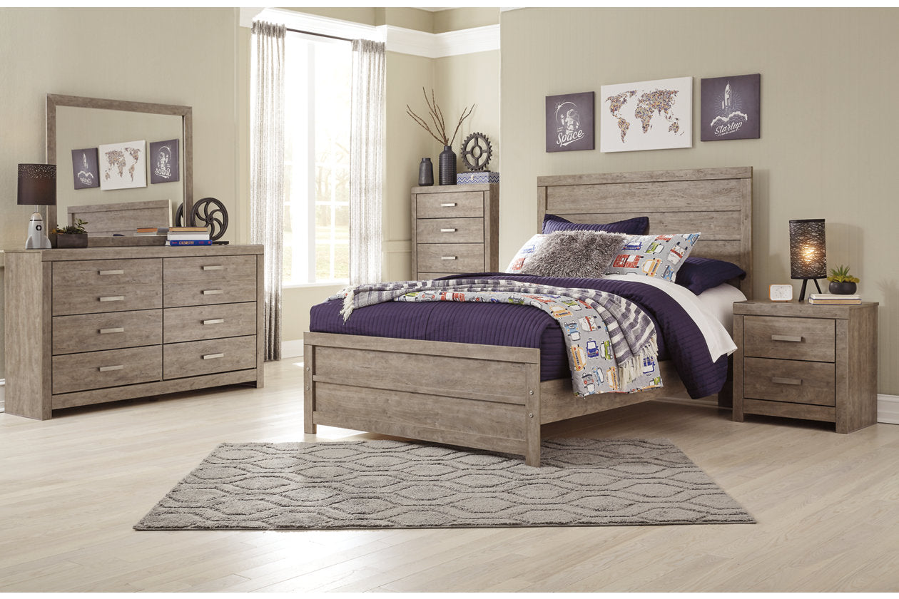 Culverbach Gray Full Panel Headboard/Footboard - B070-55 - Bien Home Furniture &amp; Electronics