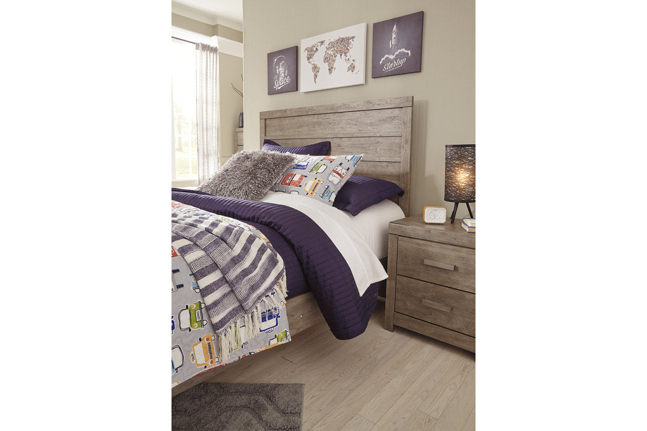 Culverbach Gray Full Panel Headboard/Footboard - B070-55 - Bien Home Furniture &amp; Electronics