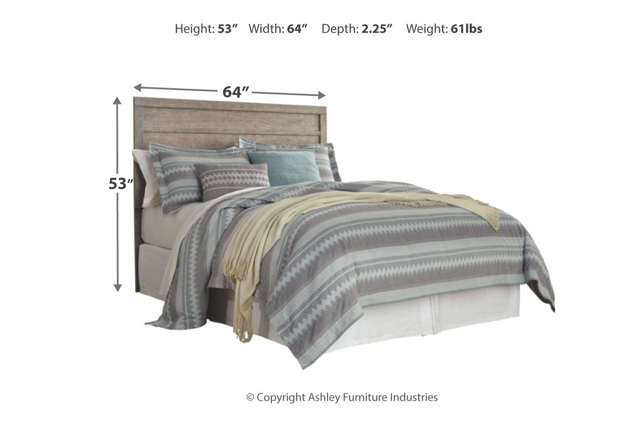 Culverbach Gray Queen Panel Headboard - B070-57 - Bien Home Furniture &amp; Electronics