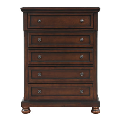 Cumberland Brown Cherry Chest - 2159-9 - Bien Home Furniture &amp; Electronics