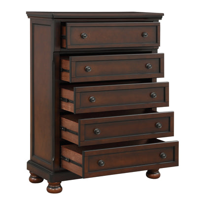 Cumberland Brown Cherry Chest - 2159-9 - Bien Home Furniture &amp; Electronics