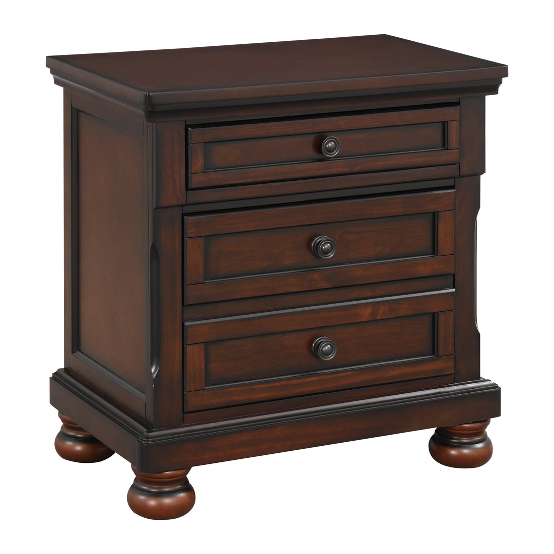 Cumberland Brown Cherry Nightstand - 2159-4 - Bien Home Furniture &amp; Electronics