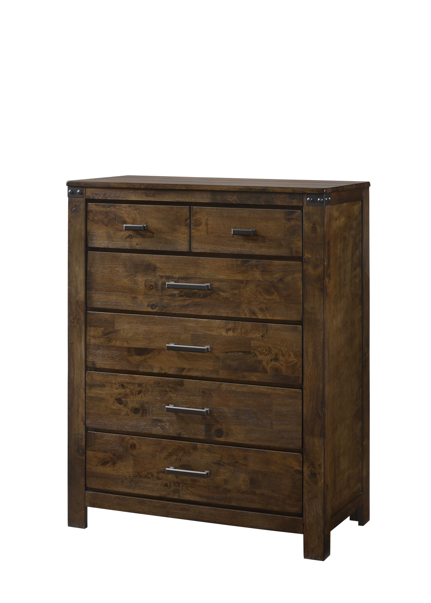 Curtis Brown Panel Bedroom Set - SET | B4810-K-HB | B4810-K-FB | B4810-KQ-RAIL | B4800-1 | B4800-11 | B4800-2 | B4800-4 - Bien Home Furniture &amp; Electronics