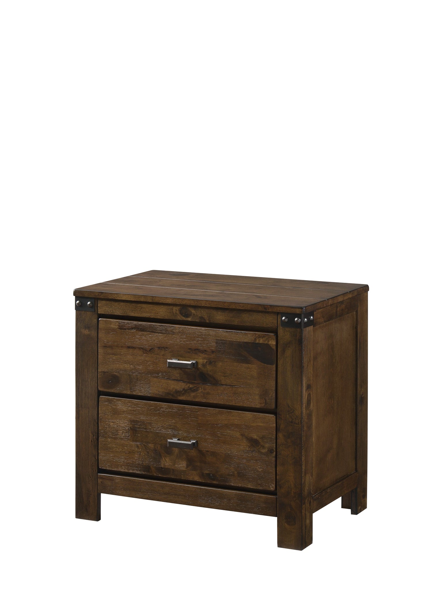 Curtis Brown Panel Bedroom Set - SET | B4810-K-HB | B4810-K-FB | B4810-KQ-RAIL | B4800-1 | B4800-11 | B4800-2 | B4800-4 - Bien Home Furniture &amp; Electronics