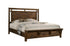 Curtis Brown Queen Panel Bed - SET | B4810-Q-HB | B4810-Q-FB | B4810-KQ-RAIL - Bien Home Furniture & Electronics