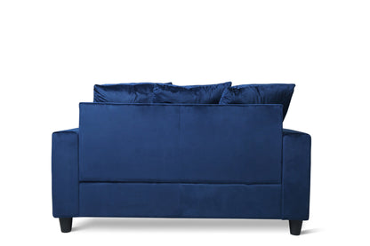 Cyndia Blue Velvet Sofa - SH3189BLU-2 - Bien Home Furniture &amp; Electronics