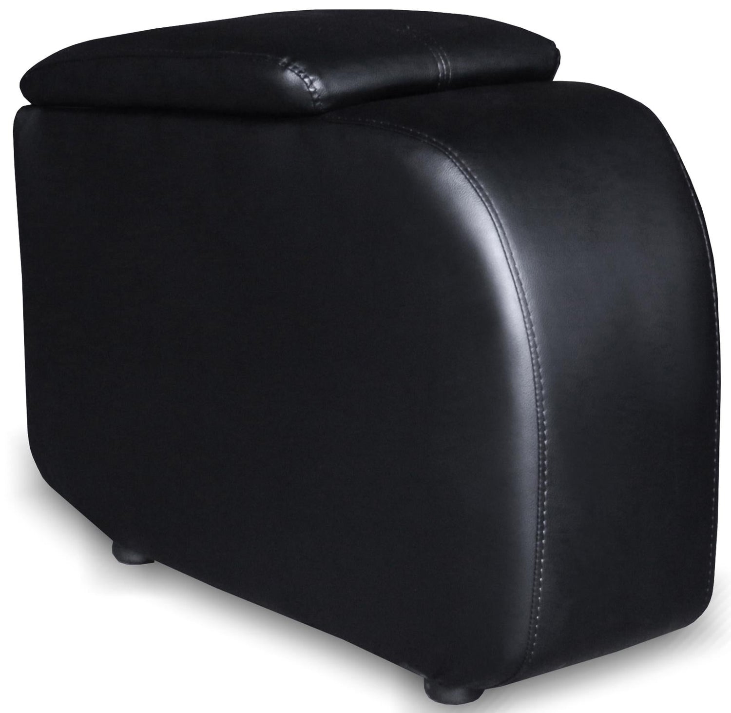 Cyrus Upholstered Recliner Living Room Set Black - 600001-S4A - Bien Home Furniture &amp; Electronics