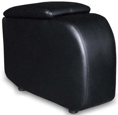 Cyrus Upholstered Recliner Living Room Set Black - 600001-S4A - Bien Home Furniture &amp; Electronics