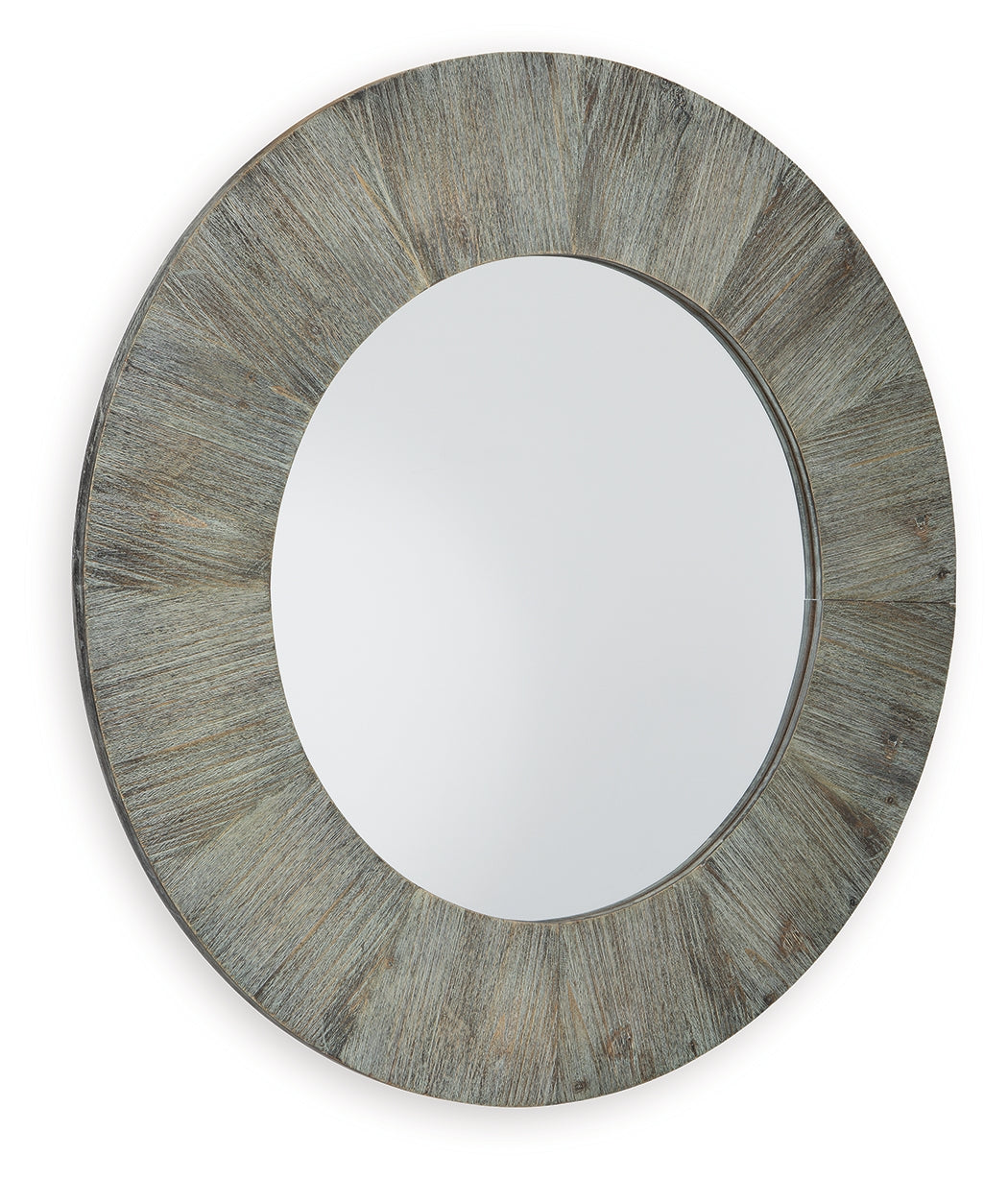 Daceman Gray Accent Mirror - A8010313 - Bien Home Furniture &amp; Electronics