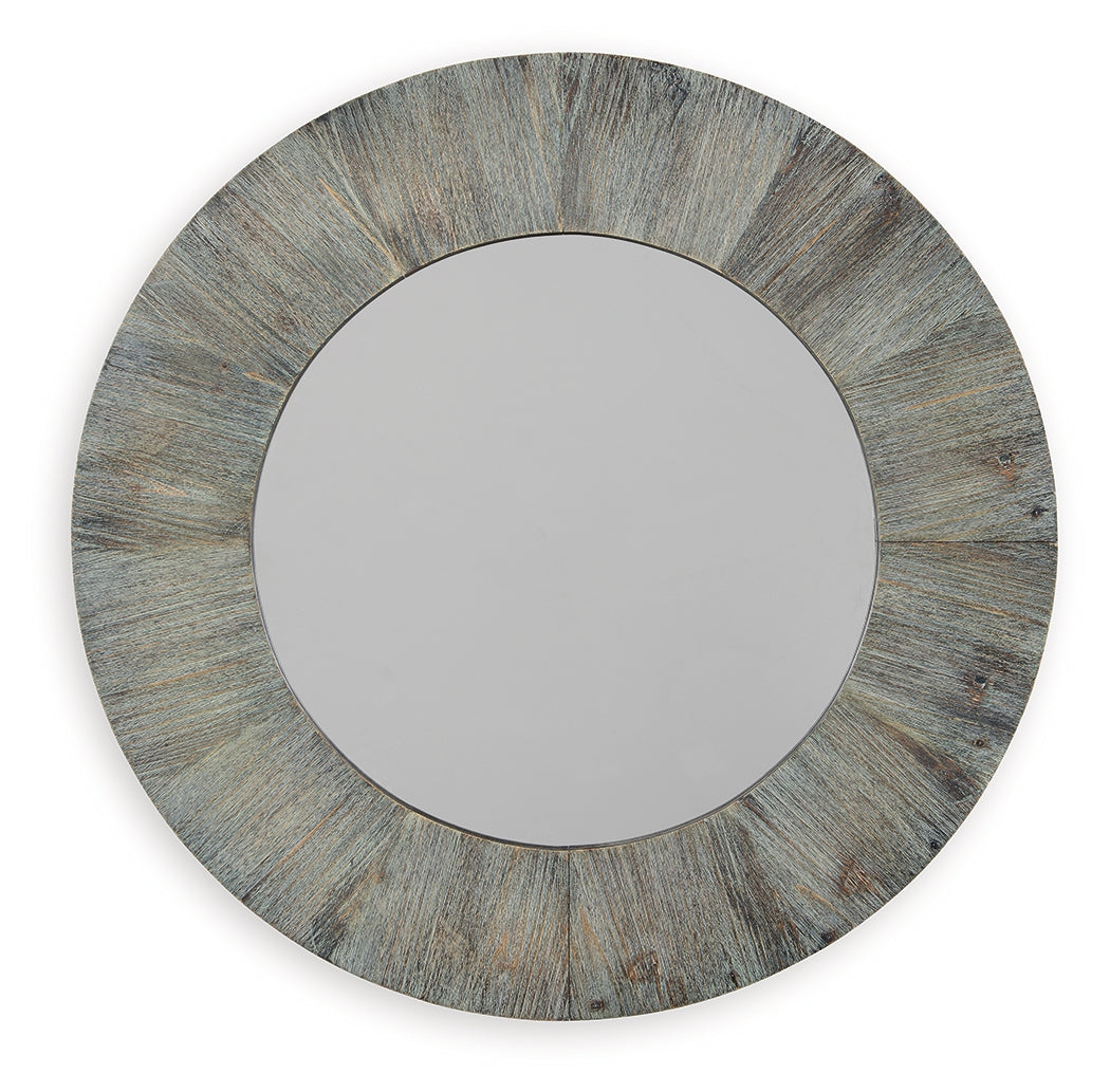 Daceman Gray Accent Mirror - A8010313 - Bien Home Furniture &amp; Electronics