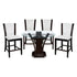 Daisy Dark Brown 710-36RD48*5W 5pc Set (TB+4S) - 710-36RD48*5W - Bien Home Furniture & Electronics