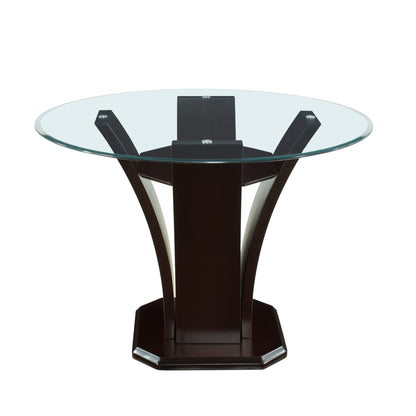 Daisy Dark Brown 710-36RD48*5W 5pc Set (TB+4S) - 710-36RD48*5W - Bien Home Furniture &amp; Electronics