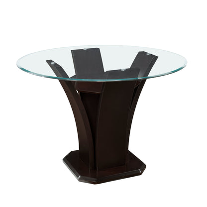 Daisy Dark Brown 710-36RD48*5W 5pc Set (TB+4S) - 710-36RD48*5W - Bien Home Furniture &amp; Electronics