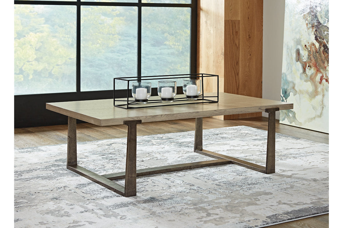 Dalenville Gray Coffee Table - T965-1 - Bien Home Furniture &amp; Electronics
