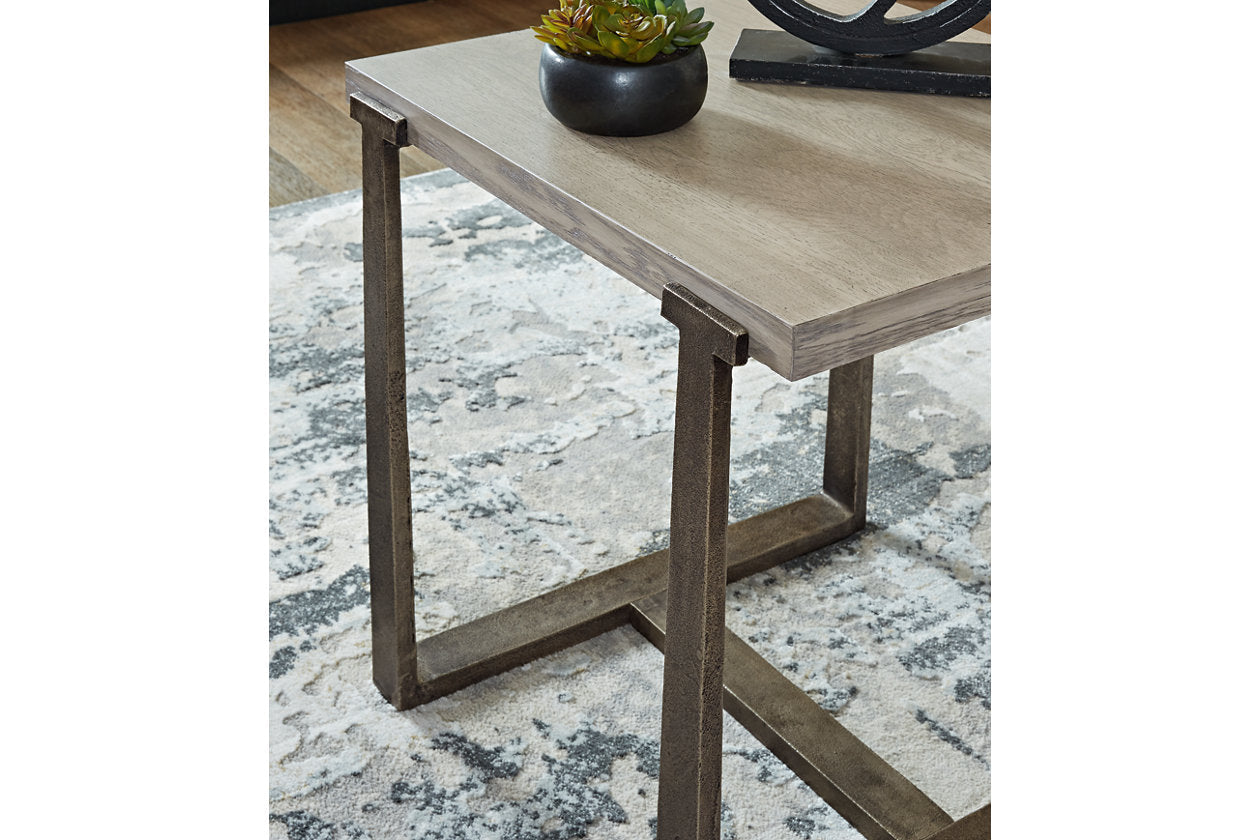 Dalenville Gray End Table - T965-3 - Bien Home Furniture &amp; Electronics