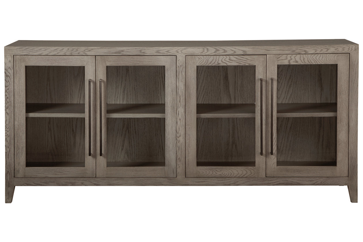 Dalenville Warm Gray Accent Cabinet - A4000421 - Bien Home Furniture &amp; Electronics