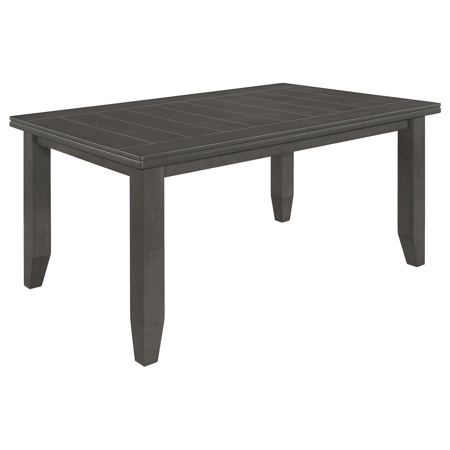 Dalila 6-Piece Rectangular Dining Set Gray/Dark Gray - 102721GRY-S6 - Bien Home Furniture &amp; Electronics