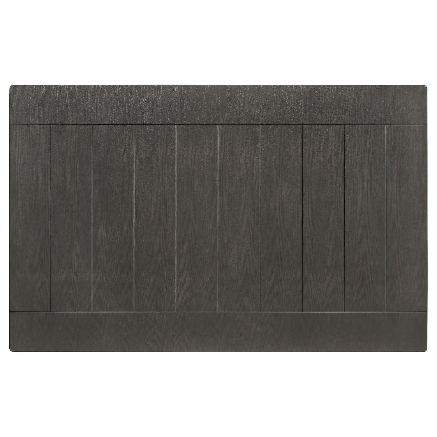 Dalila Dark Gray Rectangular Plank Top Dining Table - 102721GRY - Bien Home Furniture &amp; Electronics