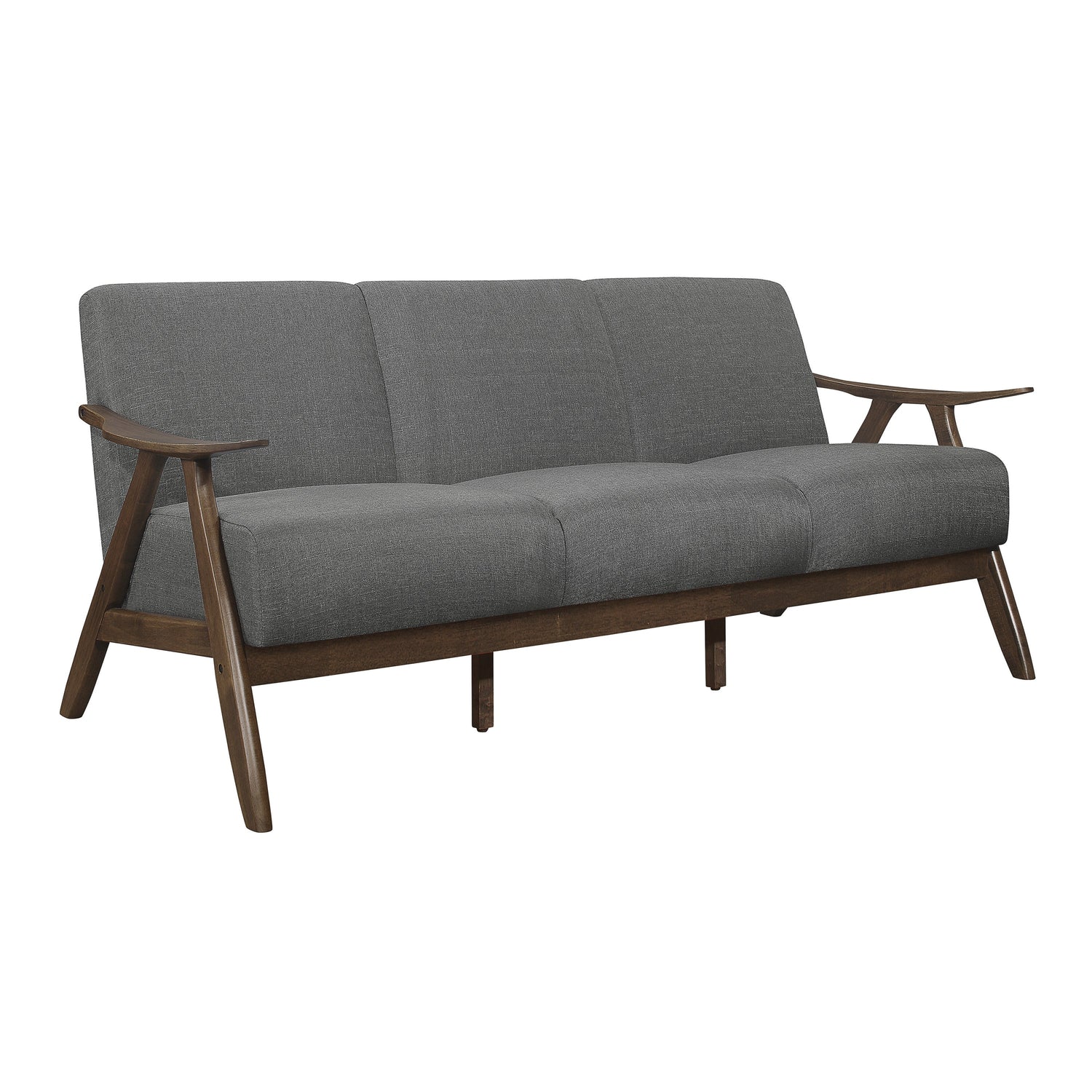 Damala Gray Sofa - 1138GY-3 - Bien Home Furniture &amp; Electronics