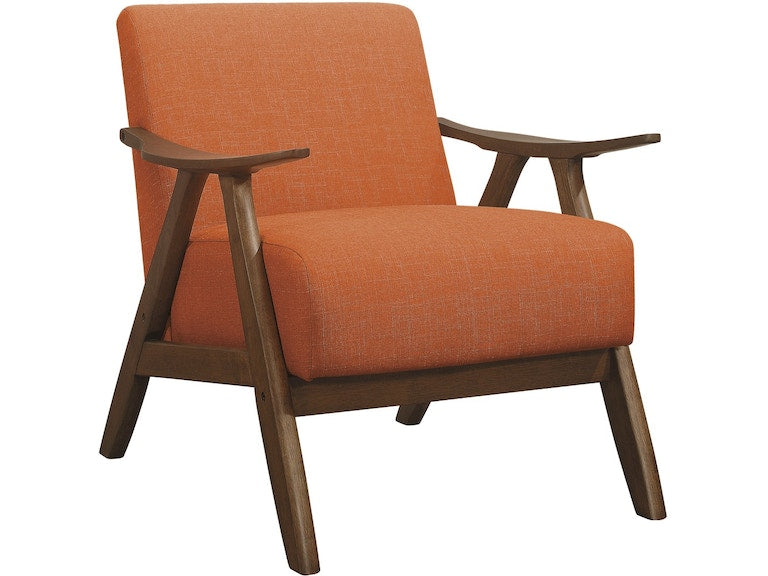 Damala Orange Accent Chair - 1138RN-1 - Bien Home Furniture &amp; Electronics