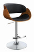 Dana Black/Chrome Adjustable Bar Stool - 104965 - Bien Home Furniture & Electronics