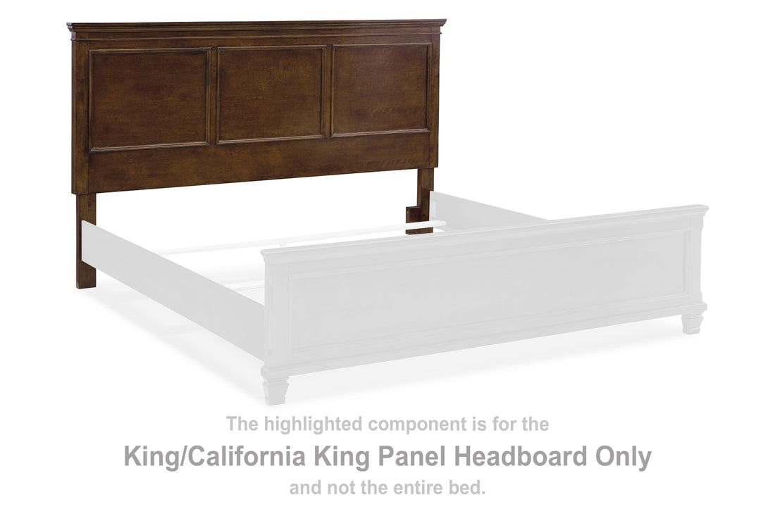 Danabrin Brown King/California King Panel Headboard - B685-58 - Bien Home Furniture &amp; Electronics